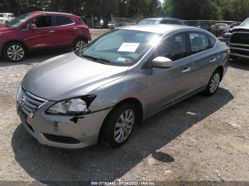 2014 NISSAN SENTRA S/SV/SR/SL - 3N1AB7APXEY270226