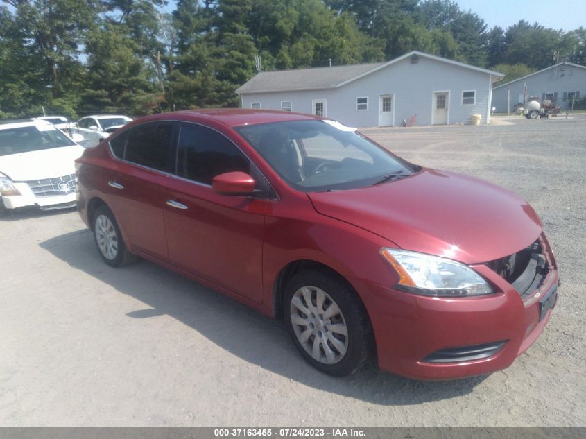 2013 NISSAN SENTRA SV - 3N1AB7AP0DL670047