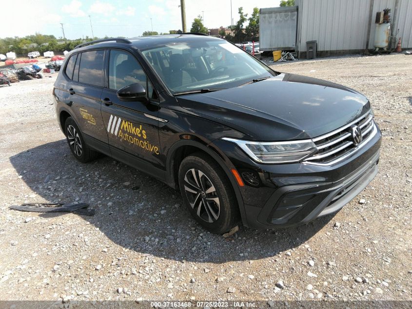 2022 VOLKSWAGEN TIGUAN S - 3VV1B7AX8NM065140