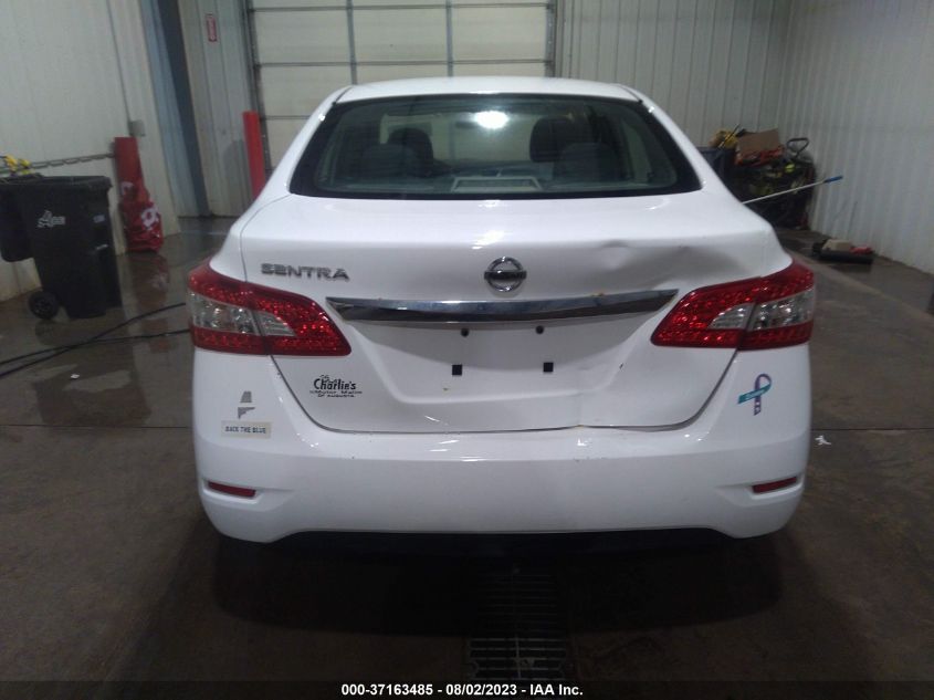 2015 NISSAN SENTRA S - 3N1AB7AP1FY348717