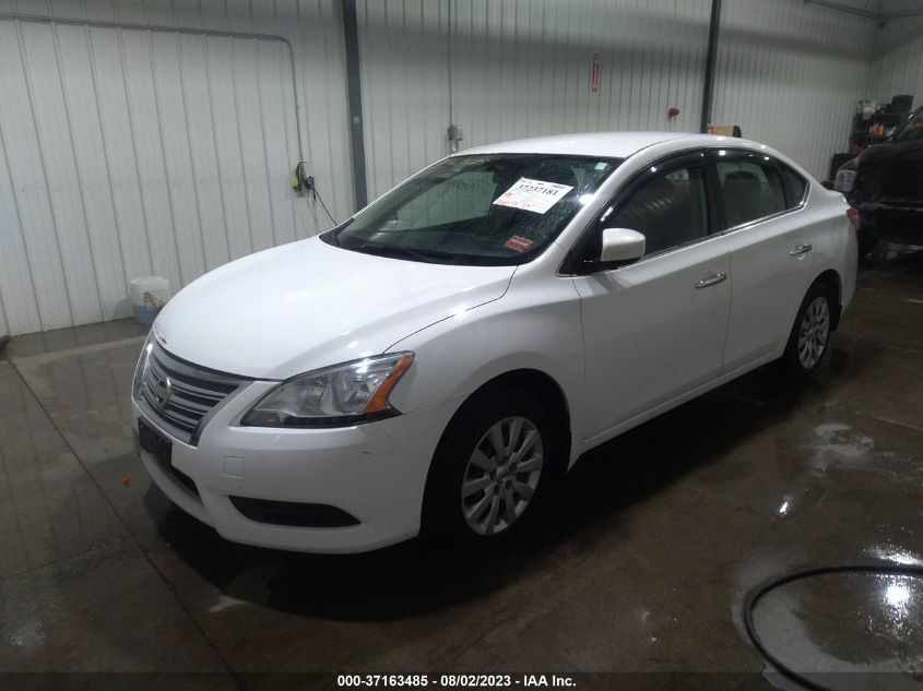 2015 NISSAN SENTRA S - 3N1AB7AP1FY348717