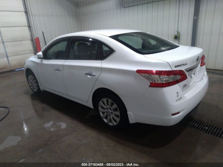 2015 NISSAN SENTRA S - 3N1AB7AP1FY348717