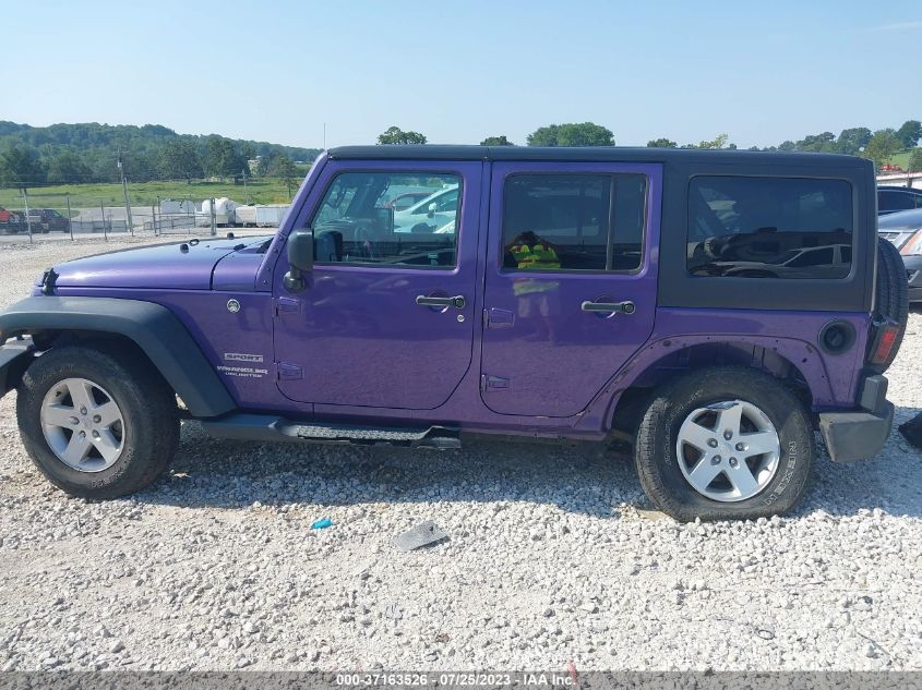 2017 JEEP WRANGLER UNLIMITED SPORT - 1C4BJWDG0HL633933