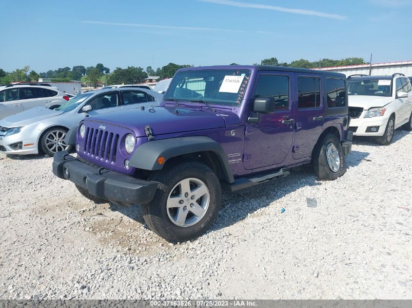 2017 JEEP WRANGLER UNLIMITED SPORT - 1C4BJWDG0HL633933