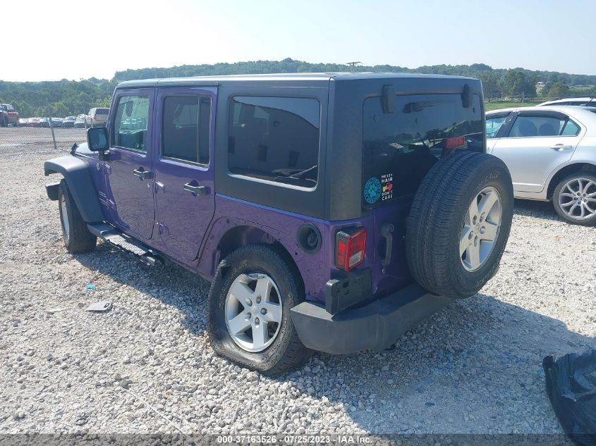 2017 JEEP WRANGLER UNLIMITED SPORT - 1C4BJWDG0HL633933