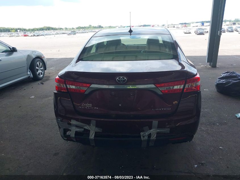 2013 TOYOTA AVALON XLE/LIMITED - 4T1BK1EB0DU005597