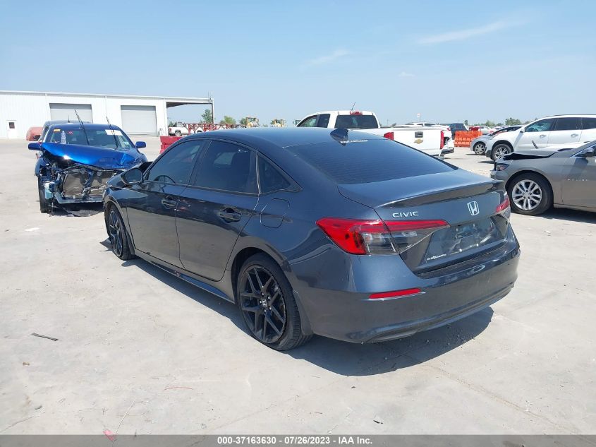 2023 HONDA CIVIC SEDAN SPORT - 2HGFE2F55PH523547