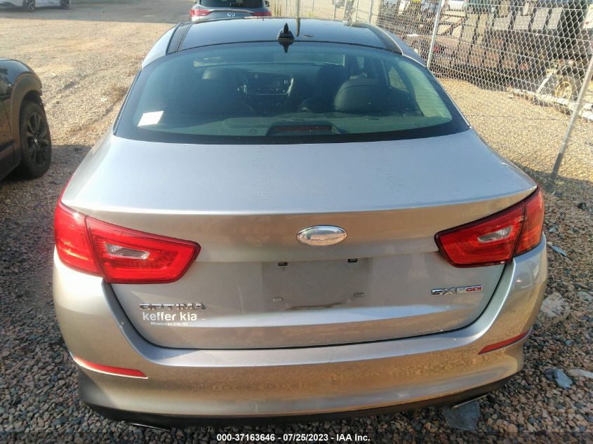 2014 KIA OPTIMA SX TURBO - 5XXGR4A63EG287760