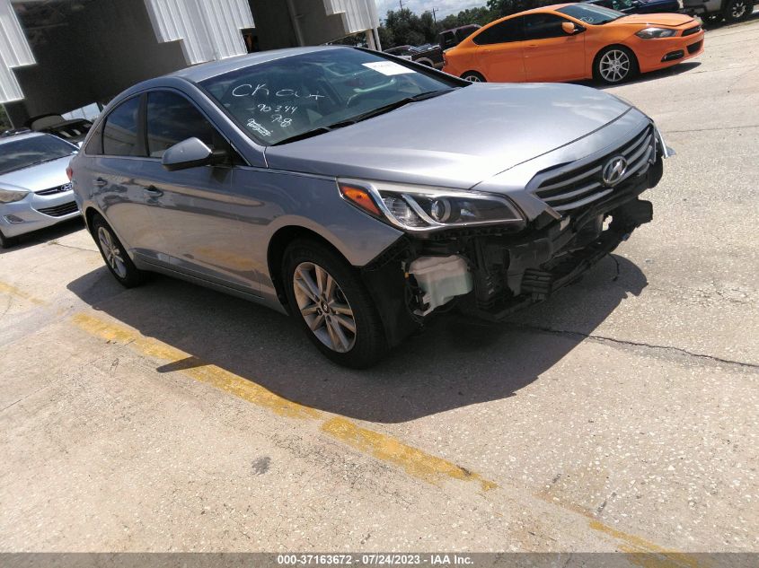 2015 HYUNDAI SONATA 2.4L SE - 5NPE24AF4FH160288