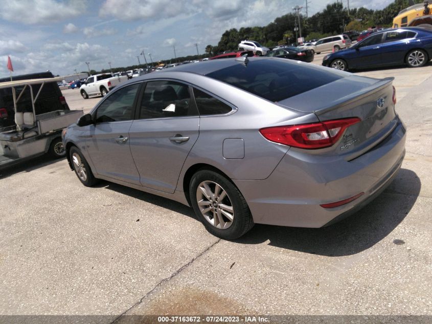 2015 HYUNDAI SONATA 2.4L SE - 5NPE24AF4FH160288