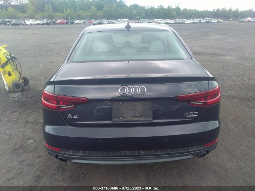 2018 AUDI A4 PREMIUM PLUS - WAUENAF42JA106725