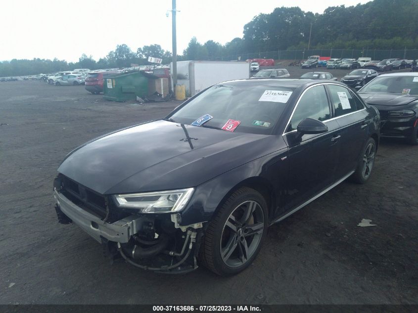 2018 AUDI A4 PREMIUM PLUS - WAUENAF42JA106725