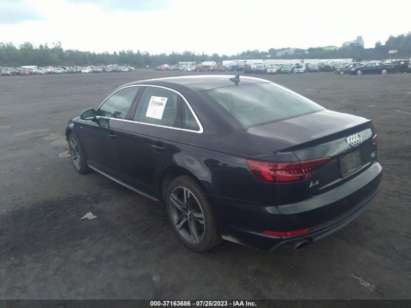 2018 AUDI A4 PREMIUM PLUS - WAUENAF42JA106725