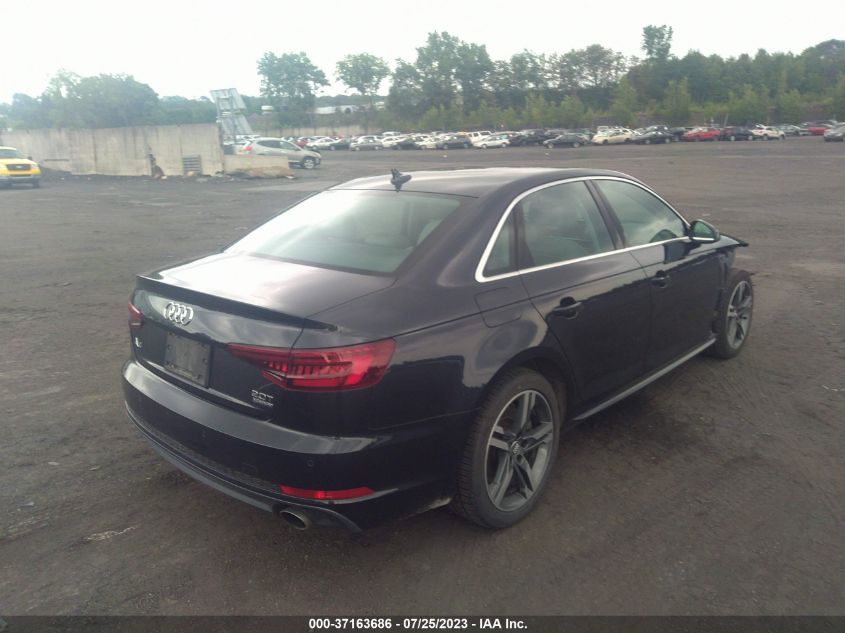 2018 AUDI A4 PREMIUM PLUS - WAUENAF42JA106725