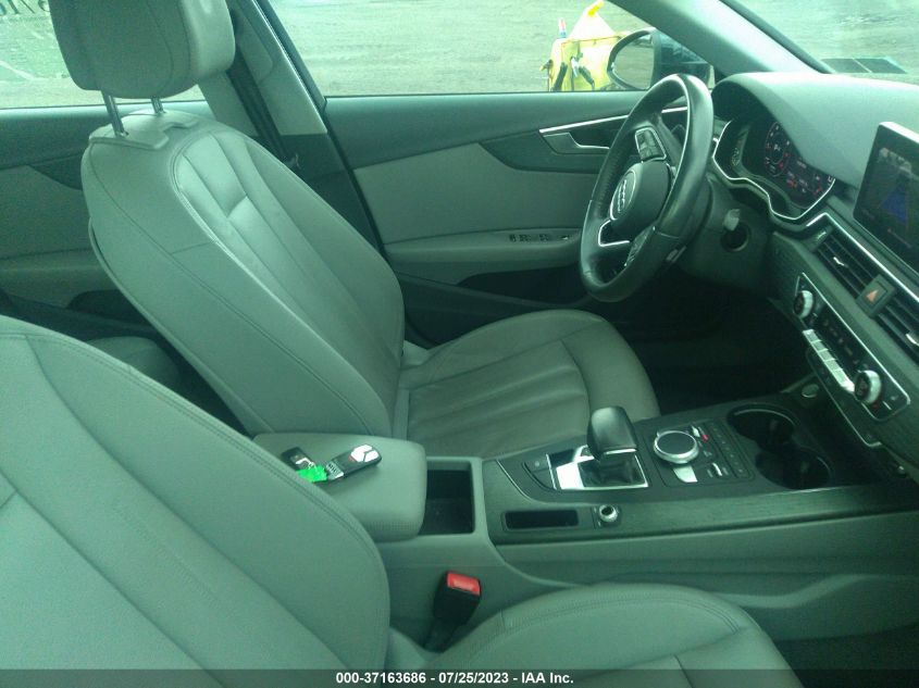 2018 AUDI A4 PREMIUM PLUS - WAUENAF42JA106725