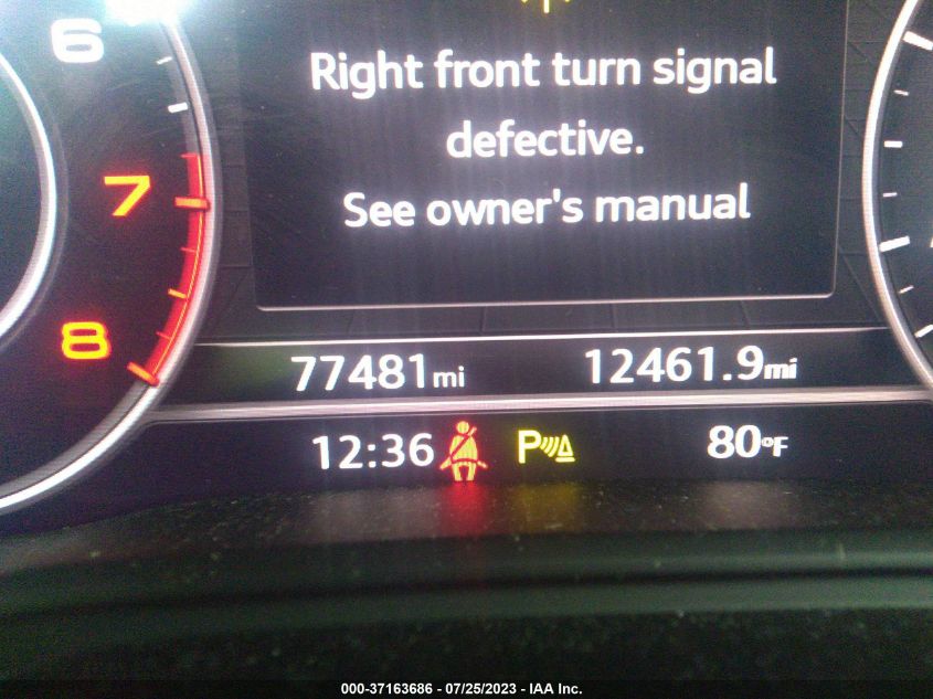 2018 AUDI A4 PREMIUM PLUS - WAUENAF42JA106725