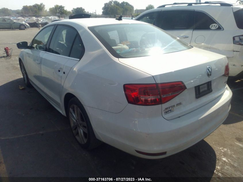 2015 VOLKSWAGEN JETTA SEDAN 2.0L TDI SEL - 3VWLA7AJ1FM261294