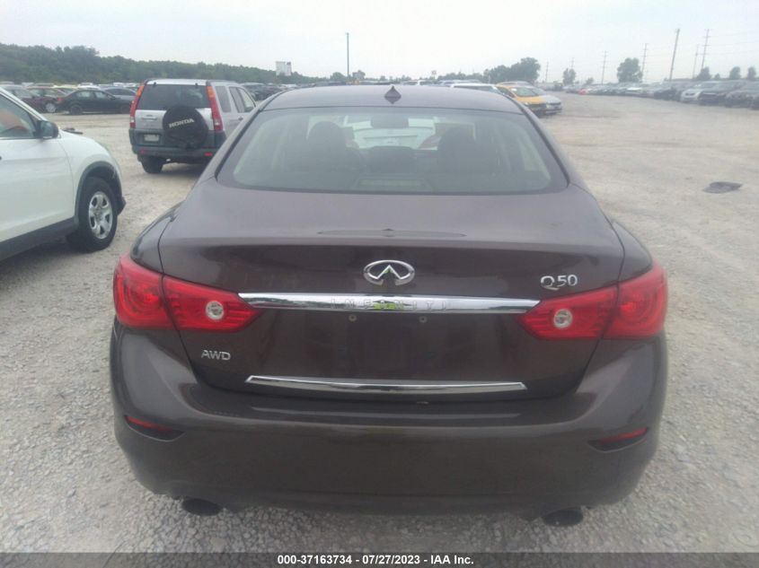 2014 INFINITI Q50 PREMIUM - JN1BV7AR4EM697238