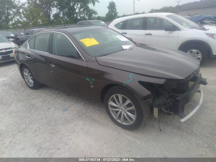 2014 INFINITI Q50 PREMIUM - JN1BV7AR4EM697238
