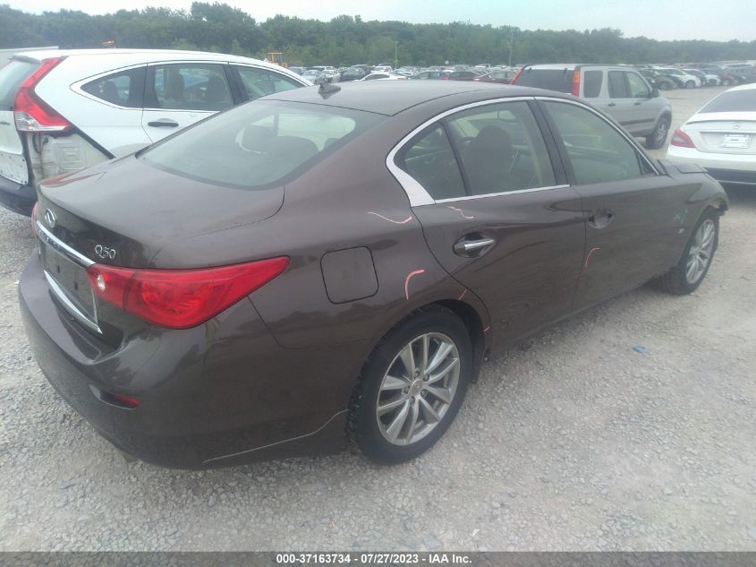 2014 INFINITI Q50 PREMIUM - JN1BV7AR4EM697238