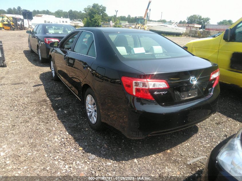 2014 TOYOTA CAMRY HYBRID LE/XLE/SE LIMITED EDITION - 4T1BD1FK7EU128050