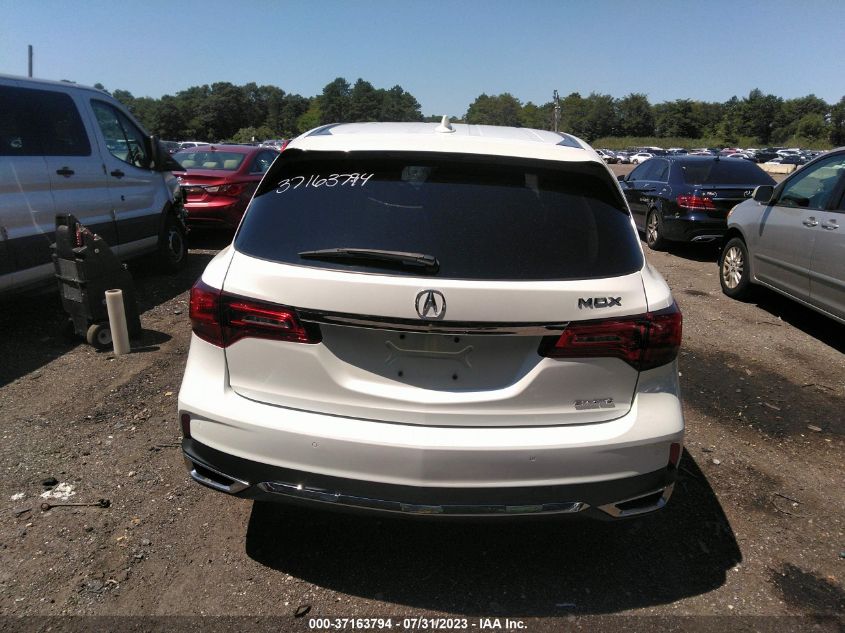 2019 ACURA MDX W/TECHNOLOGY PKG - 5J8YD4H54KL024397