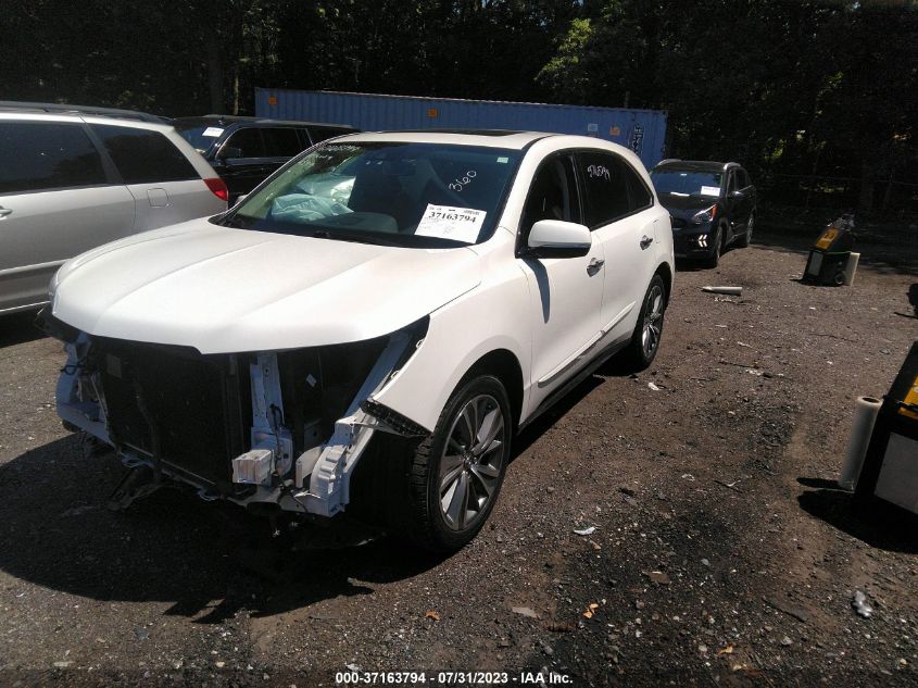 2019 ACURA MDX W/TECHNOLOGY PKG - 5J8YD4H54KL024397