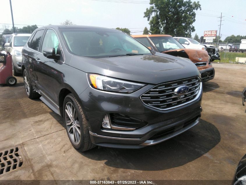 2FMPK4K99KBB36216 2019 FORD EDGE, photo no. 1