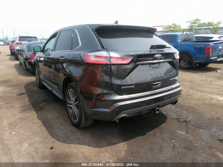 2FMPK4K99KBB36216 2019 FORD EDGE, photo no. 3