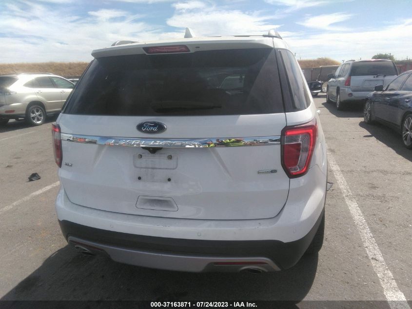 2016 FORD EXPLORER XLT - 1FM5K8D88GGC88457