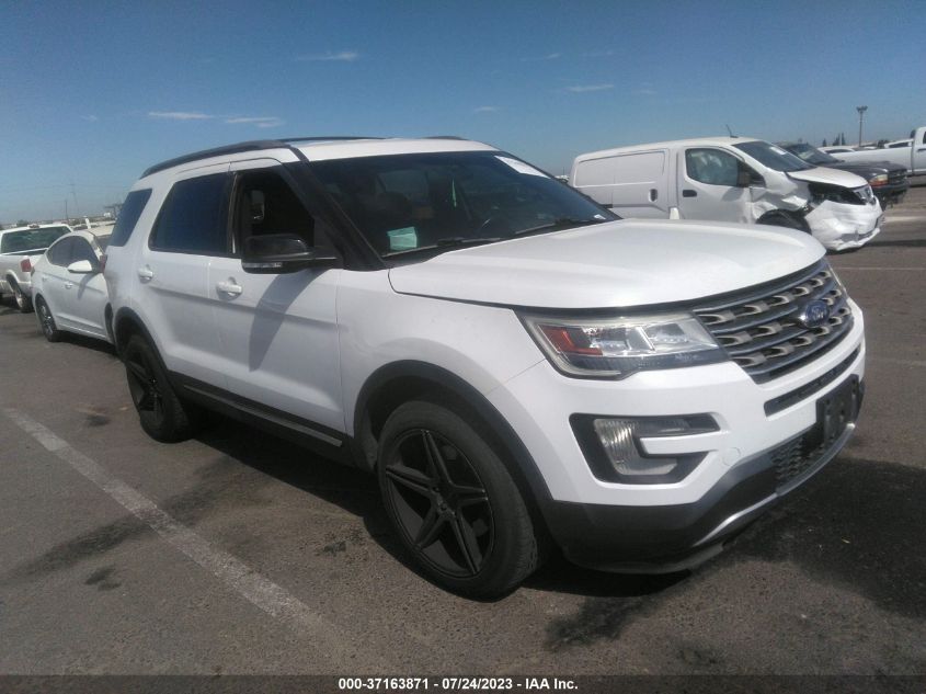 2016 FORD EXPLORER XLT - 1FM5K8D88GGC88457