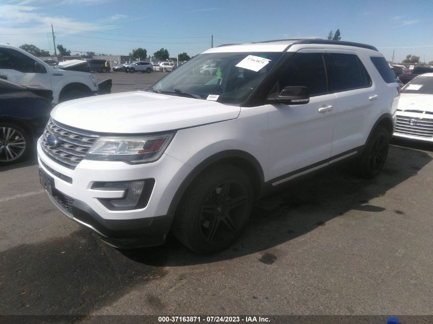 2016 FORD EXPLORER XLT - 1FM5K8D88GGC88457
