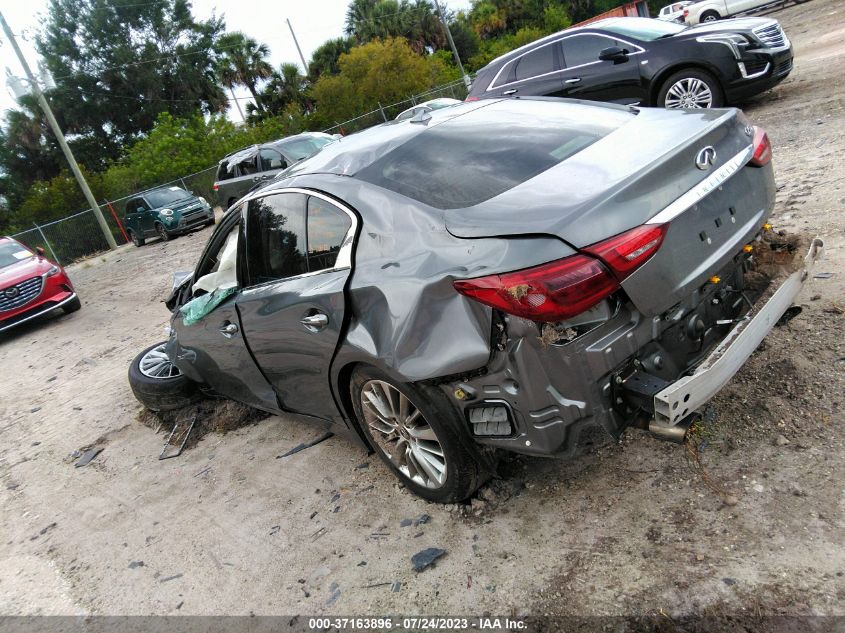 2020 INFINITI Q50 3.0T LUXE - JN1EV7AP3LM204156
