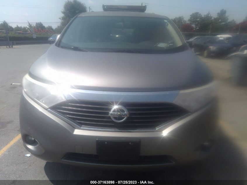 2013 NISSAN QUEST SL - JN8AE2KP0D9067800