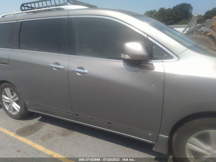 2013 NISSAN QUEST SL - JN8AE2KP0D9067800