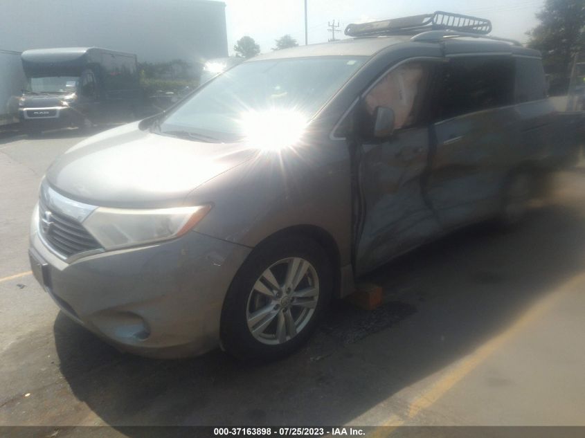 2013 NISSAN QUEST SL - JN8AE2KP0D9067800