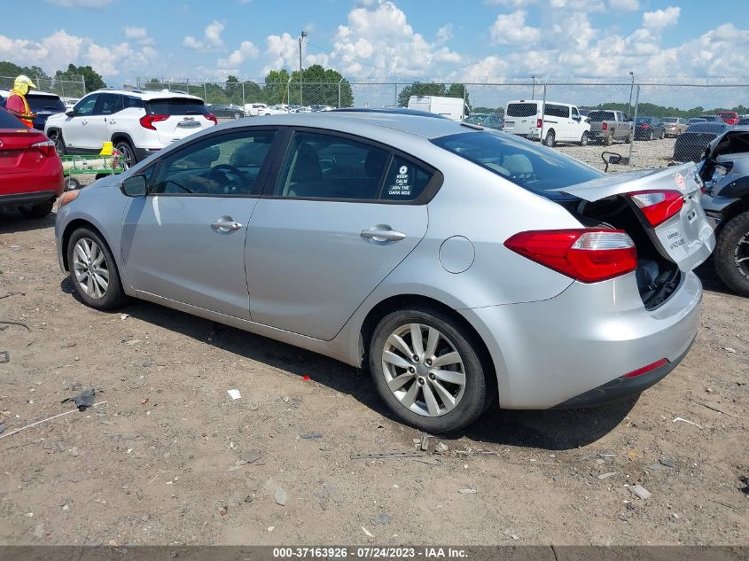 2015 KIA FORTE LX - KNAFX4A60F5381566