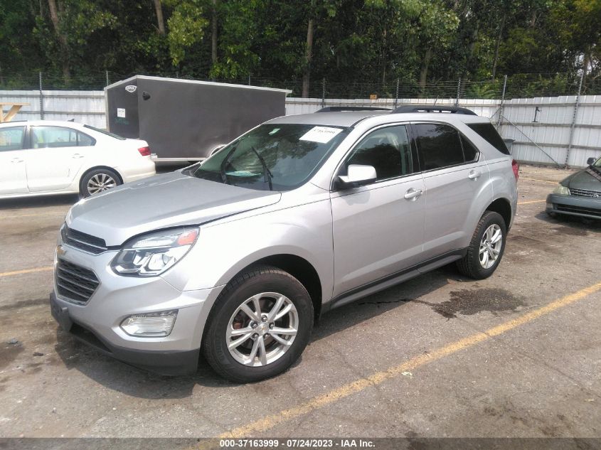 2017 CHEVROLET EQUINOX LT - 2GNFLFEK7H6134576