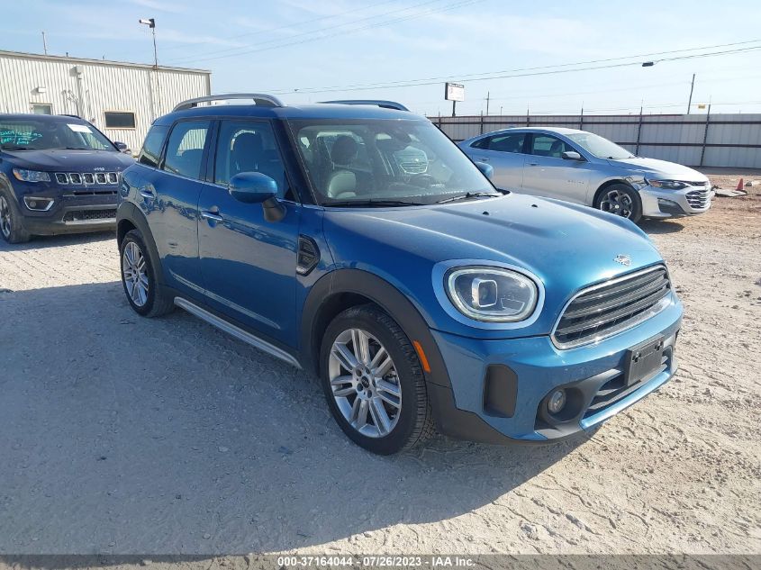 2022 MINI COUNTRYMAN COOPER - WMZ23BR09N3N68316