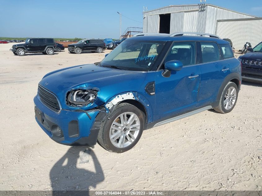 2022 MINI COUNTRYMAN COOPER - WMZ23BR09N3N68316