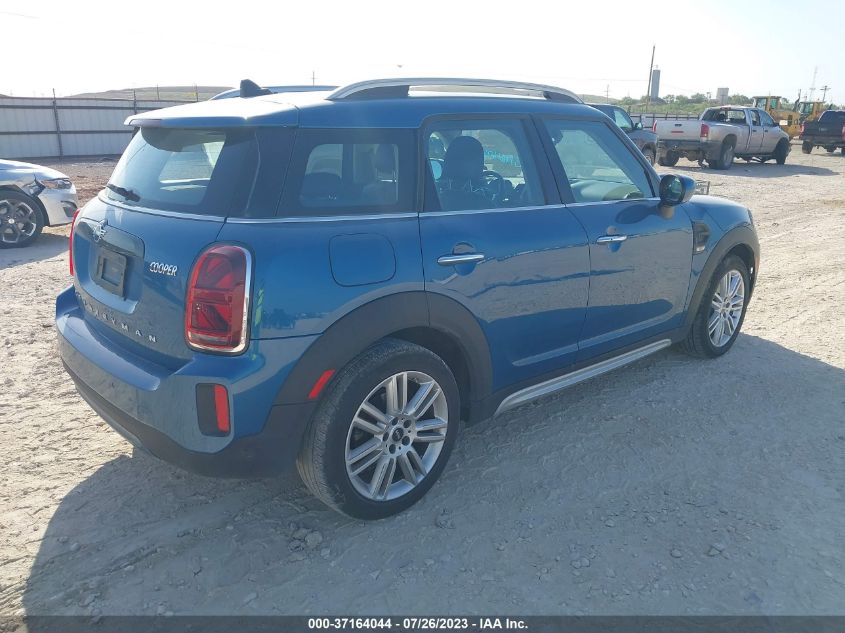 2022 MINI COUNTRYMAN COOPER - WMZ23BR09N3N68316