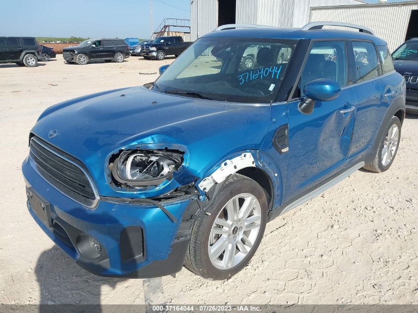 2022 MINI COUNTRYMAN COOPER - WMZ23BR09N3N68316