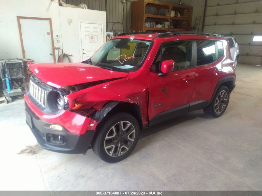 2016 JEEP RENEGADE LATITUDE - ZACCJBBT6GPD21946