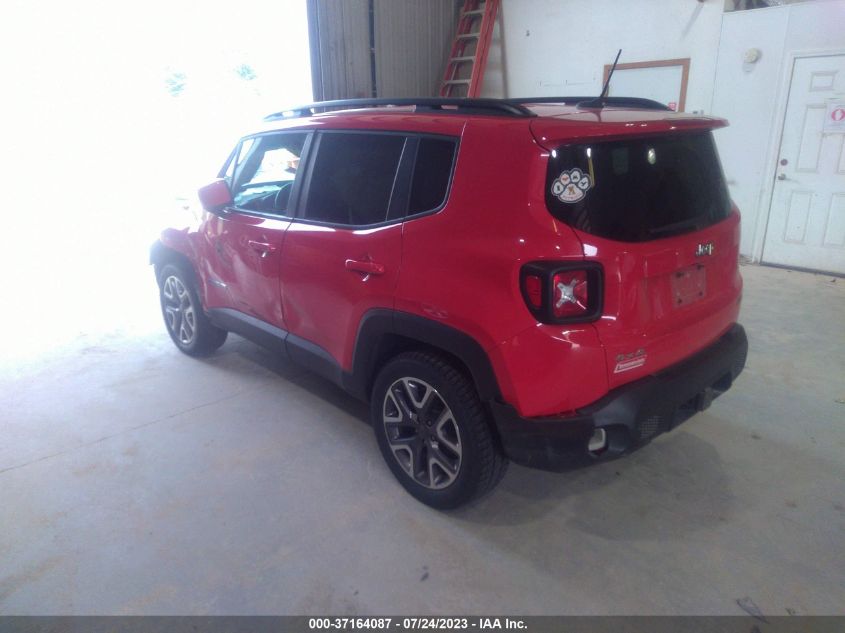 2016 JEEP RENEGADE LATITUDE - ZACCJBBT6GPD21946