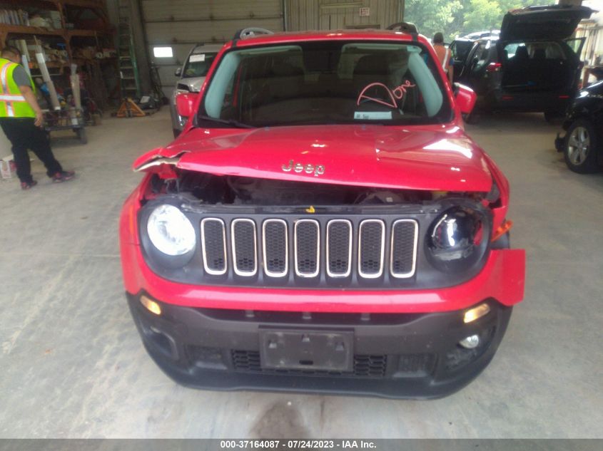 2016 JEEP RENEGADE LATITUDE - ZACCJBBT6GPD21946