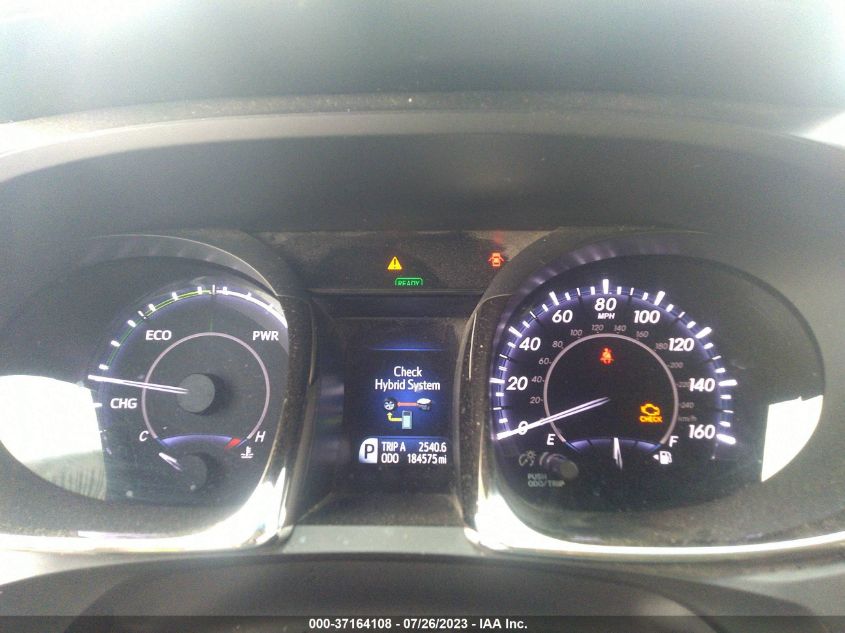2014 TOYOTA AVALON HYBRID LIMITED/XLE TOURING 4T1BD1EB8EU021641