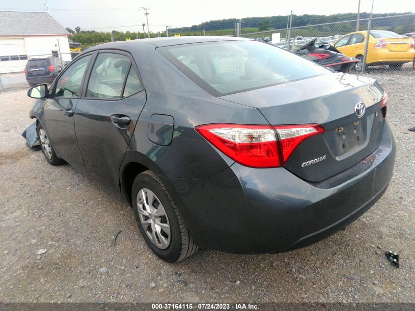 2016 TOYOTA COROLLA L/LE/S/S PLUS/LE PLUS - 2T1BURHE5GC726793