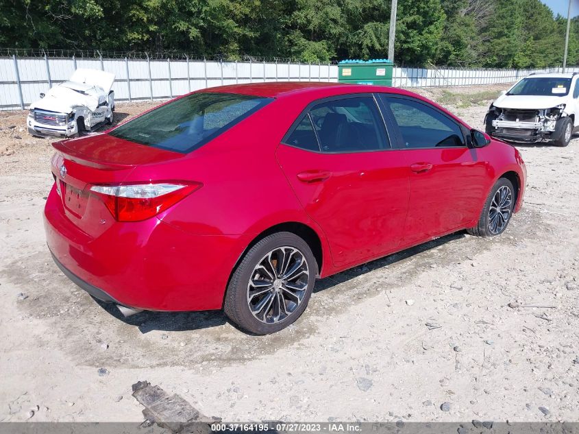 2016 TOYOTA COROLLA L/LE/S/S PLUS/LE PLUS - 5YFBURHE0GP544256