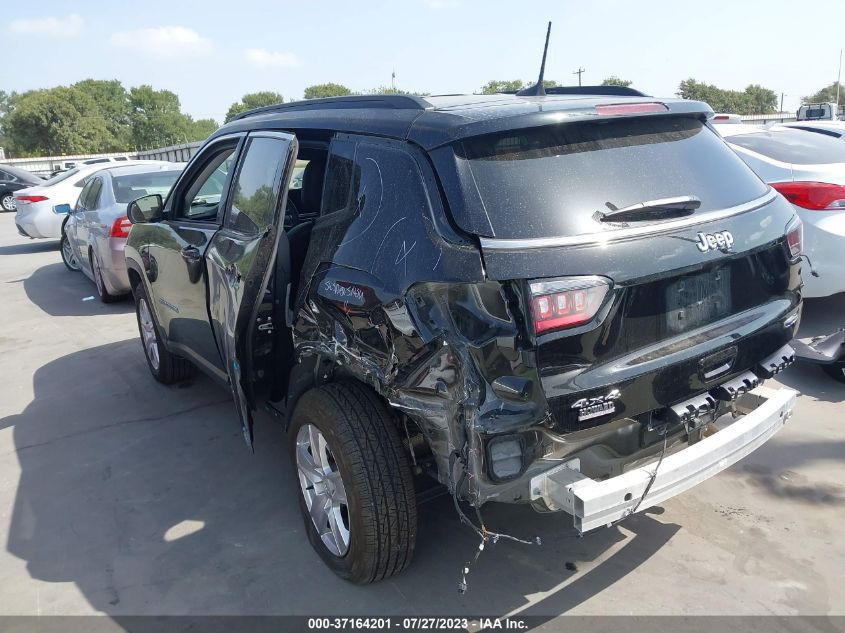 2022 JEEP COMPASS LATITUDE - 3C4NJDBB0NT222511