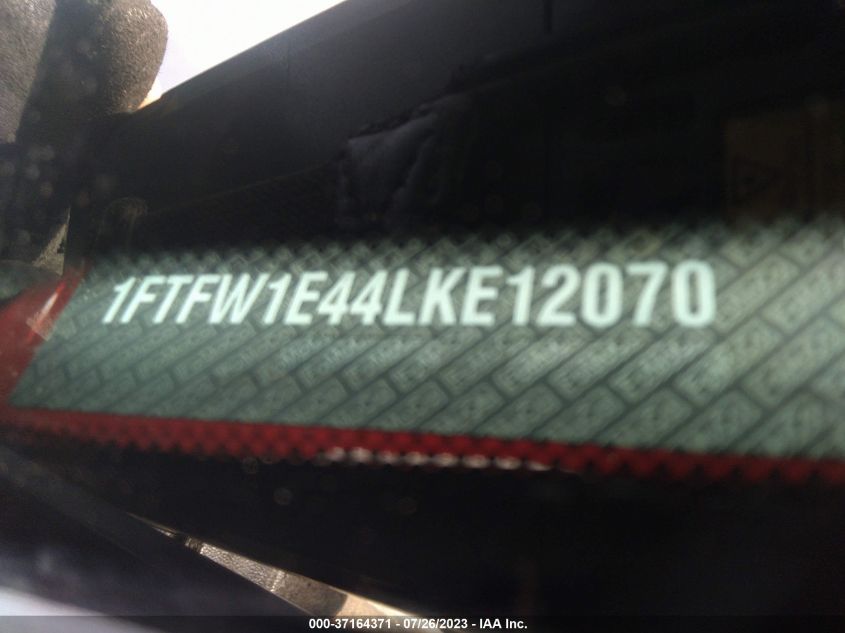 2020 FORD F-150 XL/XLT/LARIAT - 1FTFW1E44LKE12070